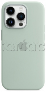 Силиконовый чехол MagSafe для iPhone 14 Pro, цвет Succulent/Суккулент