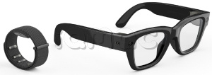 Купить Умные очки Ray-Ban Display (Черная оправа, прозрачно-серые фотохромные линзы)