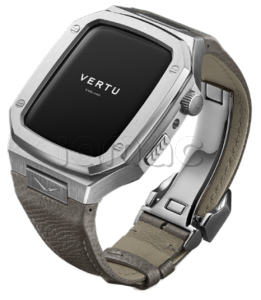 Умные часы Vertu MetaWatch H1, Raw Steel, Calf Leather (Grey/Серый)