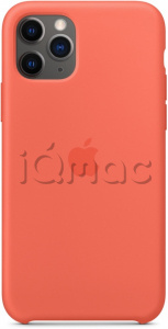 Силиконовый чехол для iPhone 11 Pro, цвет «спелый клементин» (оранжевый), оригинальный Apple