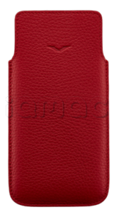 Чехол для телефона Vertu Vrtl Slip Case iVERTU, Calf Leather (Raspberry Red/Малиново-красный)