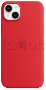 Силиконовый чехол MagSafe для iPhone 14 Plus, цвет (PRODUCT)RED