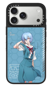 Чехол The Evangelion x CASETiFY Collection для iPhone 17 Pro Max (Rei Ayanami)