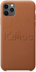 Кожаный чехол для iPhone 11 Pro Max, золотисто‑коричневый цвет, оригинальный Apple
