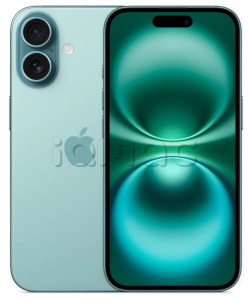 Купить iPhone 16 128Гб Teal/Бирюзовый (Dual SIM)