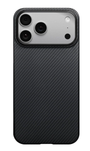 Ультратонкий чехол Pitaka Ultra-Slim Case для iPhone 17 Pro, 600D Black/Grey (Twill) (PitaTap) Ультратонкий чехол Pitaka Ultra-Slim Case для iPhone 17 Pro, 600D Black/Grey (Twill) (PitaTap)