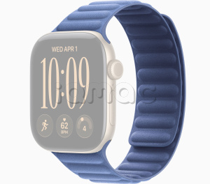 42мм Ремешок FineWoven цвета "Синий полевой цветок" с магнитной застежкой для Apple Watch