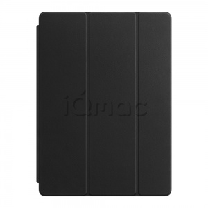 Кожаная обложка Smart Cover для iPad Pro 12,9 дюйма, чёрный цвет