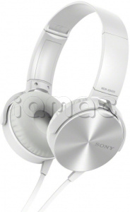 Купить Накладные наушники Sony MDR-XB450AP, Белый