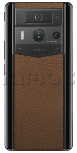 Телефон Vertu METAVERTU 2 Standart Edition, Black Ceramic, Calf Leather (Caramel Brown/Карамельно-коричневый)