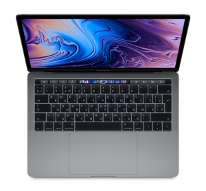 Купить MacBook Pro 13" «Серый космос» (Custom) +Touch Bar и Touch ID // Core i7 2.7 ГГц, 16 ГБ, 2 ТБ, Intel Iris Plus 655 (Mid 2018)