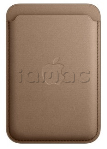 Чехол-бумажник FineWoven с MagSafe для iPhone, цвет Taupe/Серо-коричневый