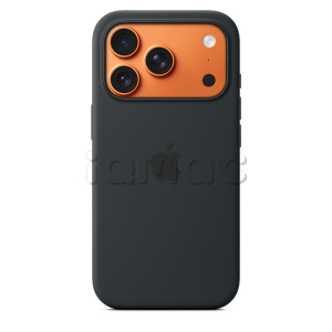Силиконовый чехол MagSafe для iPhone 17 Pro (Black)