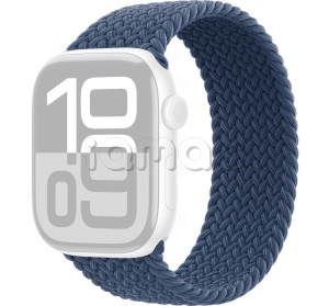 42мм Плетёный монобраслет цвета "Деним" для Apple Watch