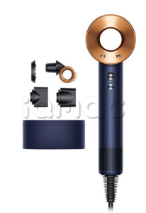 Купить Фен Dyson Supersonic HD15 с кейсом (Prussian Blue/Bright Copper) (Берлинская лазурь/Медный)