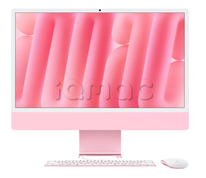 Купить Apple iMac 24" Retina 4,5K // Чип Apple M6 10-Core CPU, 10-Core GPU // 16 ГБ, 256 ГБ, Розовый цвет (2026)