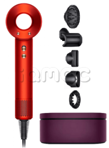 Купить Фен Dyson Supersonic HD08 с кейсом (Topaz/Orange) (Топаз/Оранжевый)