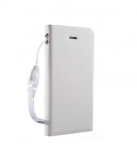 Чехол Element Case Soft-Tec Au Wallet для iPhone 5/5s White/Gold