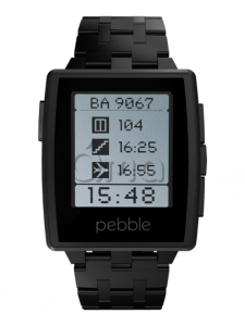 Купить Pebble Смарт-часы PEBBLE STEEL Черные