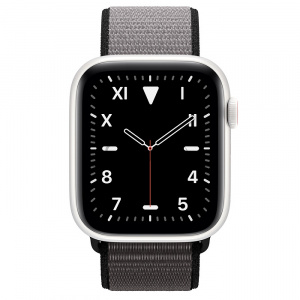 Купить Apple Watch Series 5 // 44мм GPS + Cellular // Корпус из керамики, спортивный браслет цвета «тёмный графит»