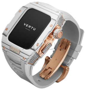 Умные часы Vertu MetaWatch H1, White Steel, Gold&Diamonds (White/Белый)