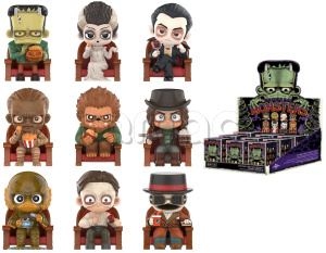 Набор секретных боксов с фигуркой POP MART LABUBU THE MONSTERS, Universal Monsters Alliance Series, Blind Box (фигурка попадается случайно) (9 коробок)