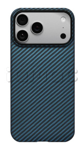 Ультратонкий чехол Pitaka Ultra-Slim Case для iPhone 17 Pro, 1500D Black/Blue (Twill) (PitaTap) Ультратонкий чехол Pitaka Ultra-Slim Case для iPhone 17 Pro, 1500D Black/Blue (Twill) (PitaTap)