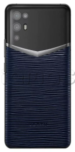 Телефон VERTU iVertu 5G, Calf Leather (Blue Storm Grain/Синий шторм)