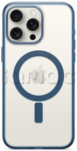 Чехол OtterBox Lumen Series с MagSafe для iPhone 15 Pro Max, синий цвет