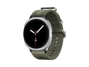 Купить  Samsung Galaxy Watch8 ( 40 мм) Wifi+LTE, серебристый корпус, спортивный браслет зеленого цвета