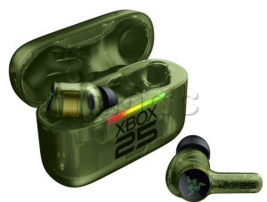 Игровые беспроводные наушники Razer Hammerhead V3 X HyperSpeed, XBOX 25 Anniversary Edition