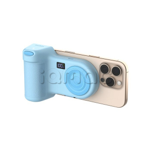 Подставка для беспроводной зарядки Belkin PowerGrip для iPhone (Ice Blue/Голубой)