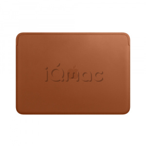 Кожаный чехол для MacBook Air и MacBook Pro 13″, золотисто‑коричневый цвет
