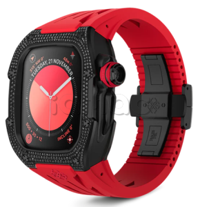 Корпус Golden Concept для Apple Watch, 46 мм, Moissanite Diablo Edition