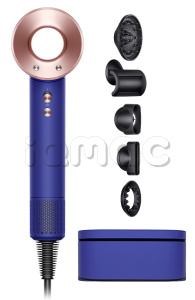 Купить Фен Dyson Supersonic HD08 с кейсом (Vinca blue/Rose) (Синий/Розовый)