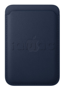 Чехол-бумажник FineWoven с MagSafe для iPhone, цвет Navy/Темно-синий