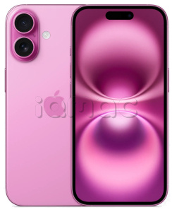 Купить iPhone 16 Plus 128Гб Pink/Розовый (Only eSIM)