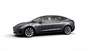 Tesla Model 3 Long Range Battery Midnight Silver