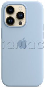 Силиконовый чехол MagSafe для iPhone 14 Pro, цвет Sky/Небесно-голубой