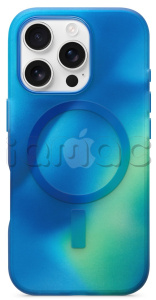 Чехол OtterBox Figura Series для iPhone 16 Pro, синий цвет