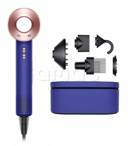 Купить Фен Dyson Supersonic HD07 с кейсом (Vinca Blue/Rosé) (Синий/розовый)