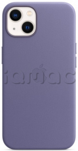 Кожаный чехол MagSafe для iPhone 13 mini, цвет «сиреневая глициния»
