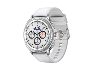 Купить Samsung Galaxy Watch8 Classic (46 мм) Wifi+LTE, Белый, Гибридный ремешок белого цвета