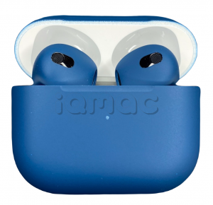 Купить AirPods (3‑го поколения) (2021) - беспроводные наушники Apple с зарядным кейсом (Синий, матовый)