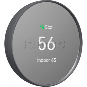 Купить Терморегулятор Google Nest Thermostat, Charcoal