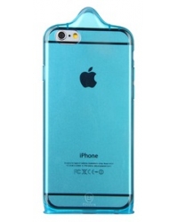 Накладка силиконовая для iPhone 6 Baseus iCondom Blue