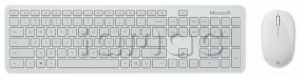 Комплект клавиатура+мышь Microsoft Bluetooth Desktop / Ледниковый (Glacier)