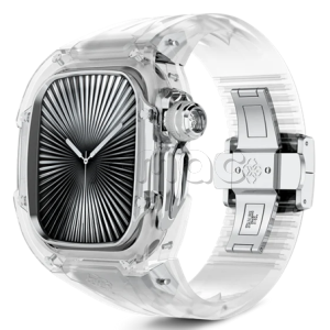 Корпус Golden Concept для Apple Watch, 49 мм, Racing Sport Edition Transparent, Crystal Steel