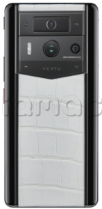 Телефон Vertu METAVERTU 2 Standart Edition, Black Ceramic, Crocodile Leather (Creamy White/Кремово-белый)