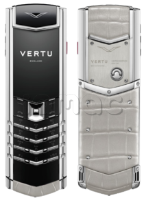 Телефон Vertu Signature V, Alligator Skin (Blacksmith Grey/Серый)